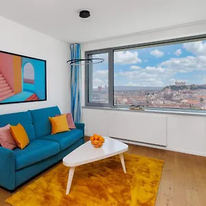 Sky Park 1 - Luxurious #instaworthy In Downtown Center With Included Parking, Address In Town