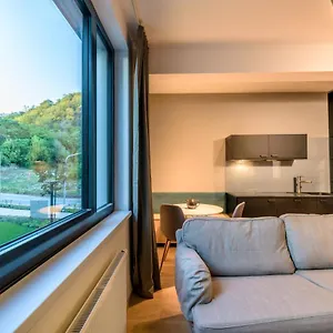 Center, River Front, Private Parking Included Apartment *